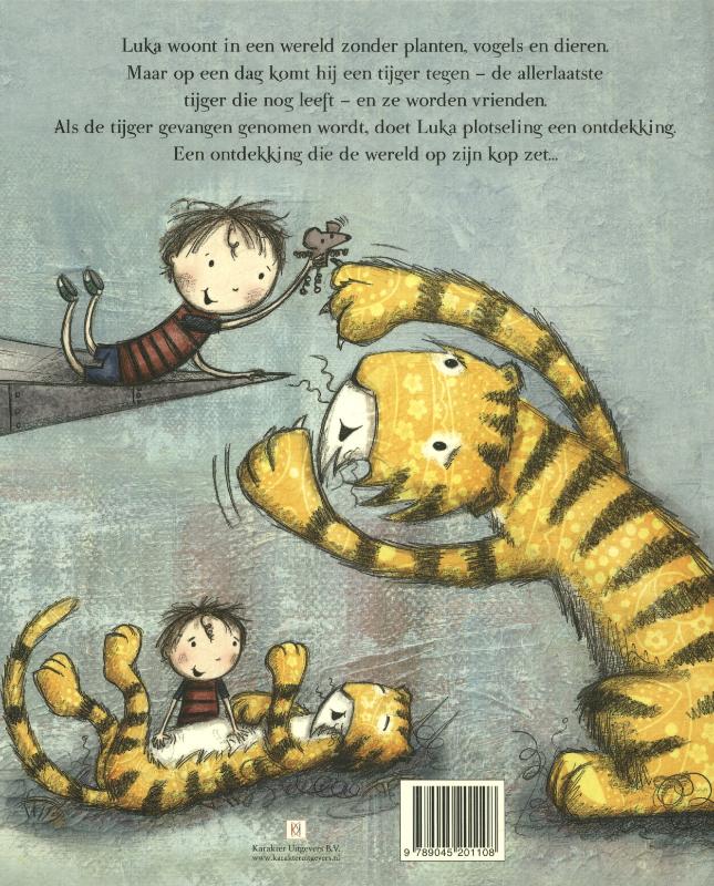 Achterkant van De laatste tijger