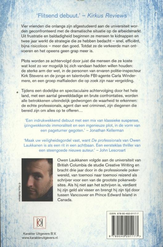 Achterkant van De professionals
