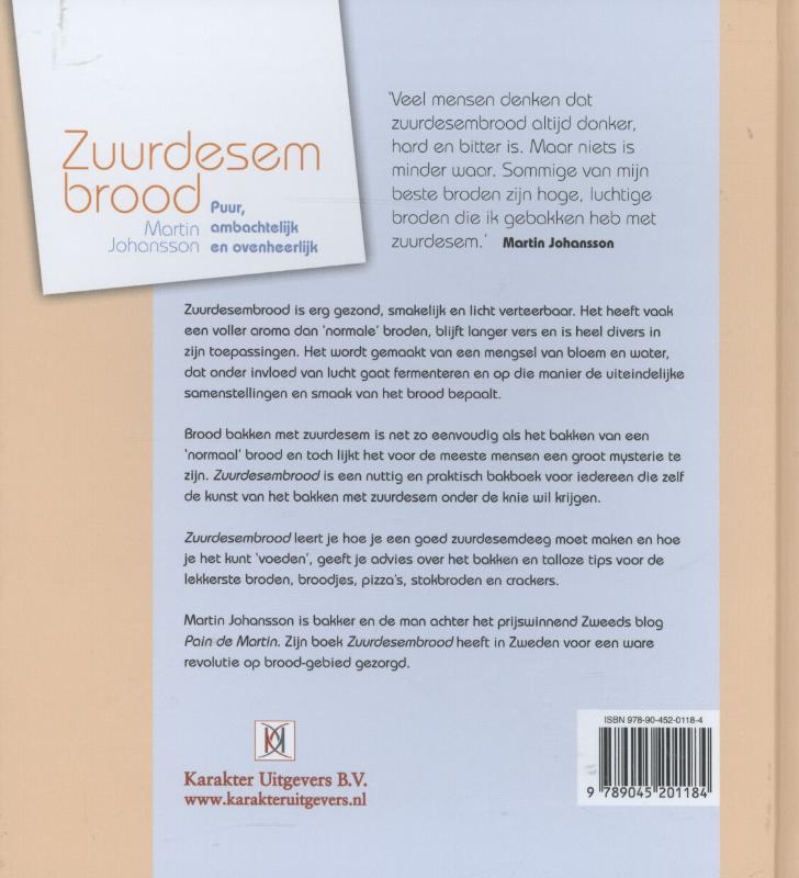 Achterkant van Zuurdesembrood