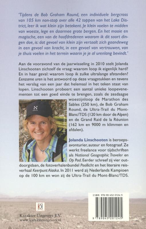 Achterkant van Eenzame uren