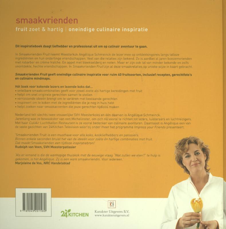 Achterkant van Smaakvrienden fruit zoet & hartig