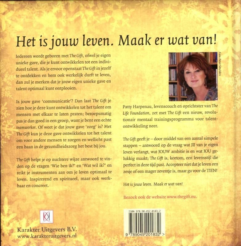 Achterkant van The Gift