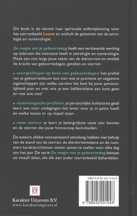 Achterkant van Leeuw