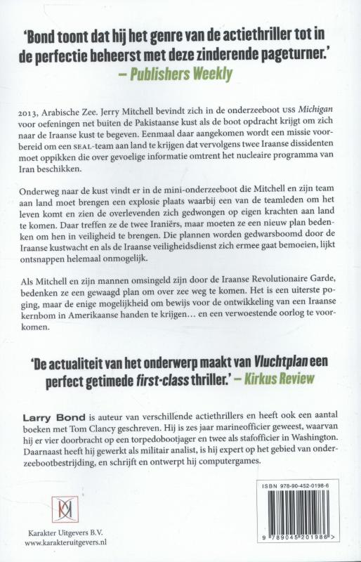 Achterkant van Vluchtplan