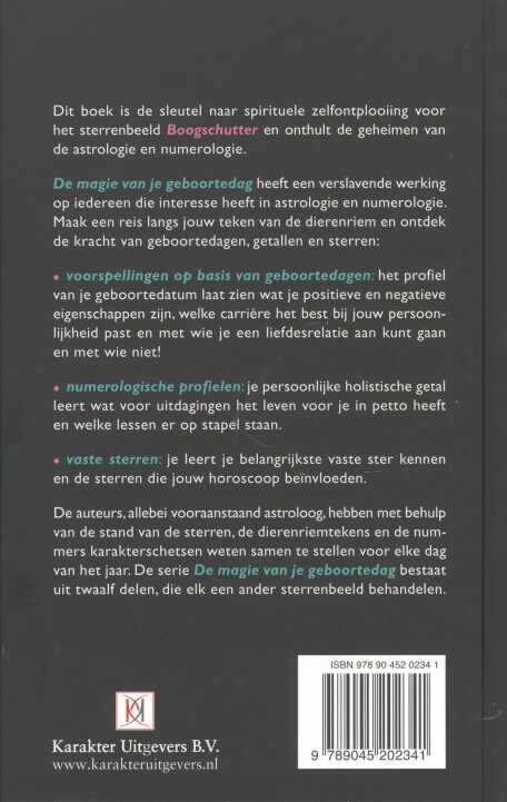 Achterkant van Boogschutter
