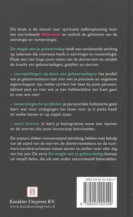 Achterkant van Waterman