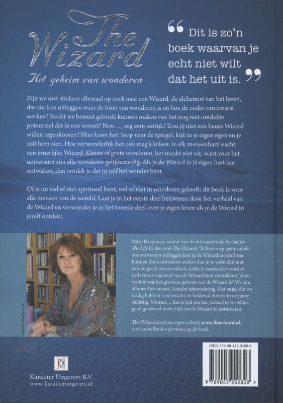 Achterkant van The wizard