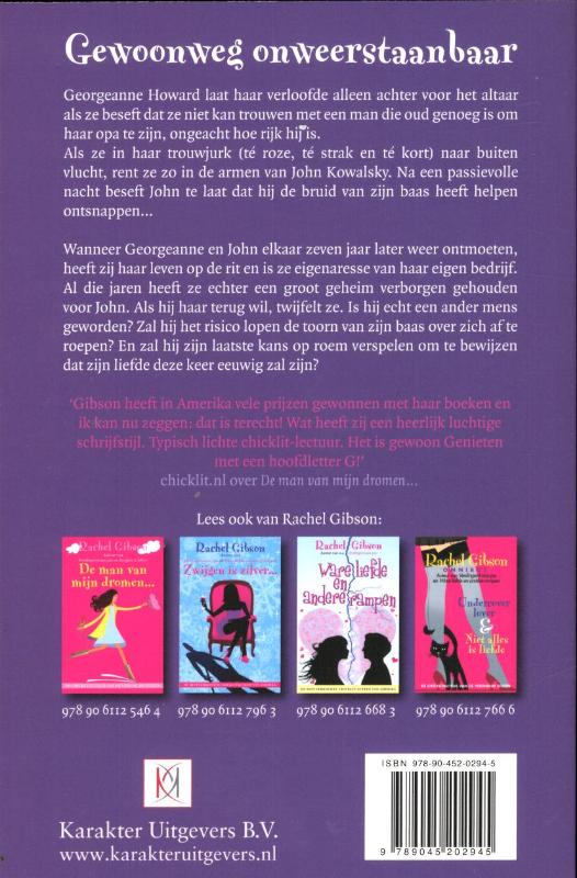 Achterkant van Gewoonweg onweerstaanbaar