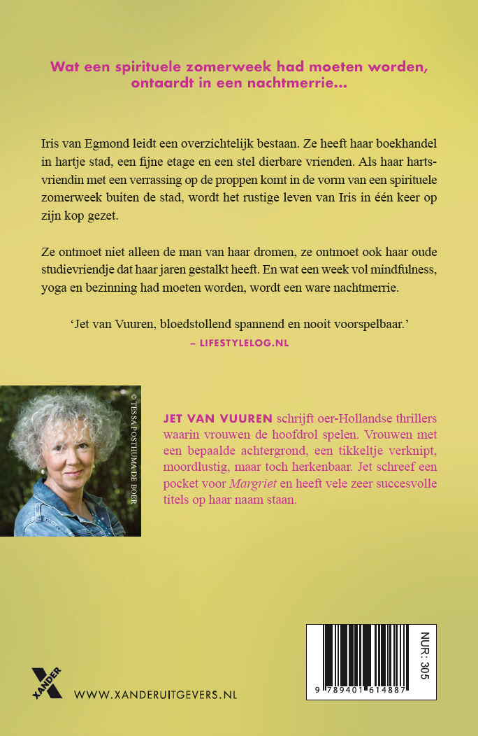 Achterkant van Zomerzin