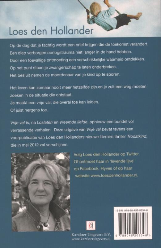 Achterkant van Vrije val