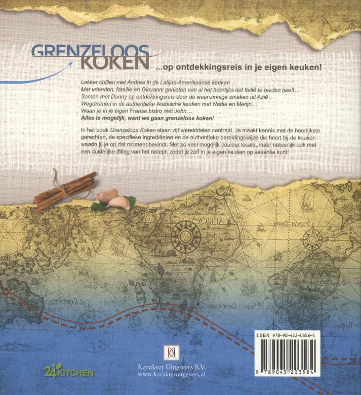Achterkant van Grenzeloos koken
