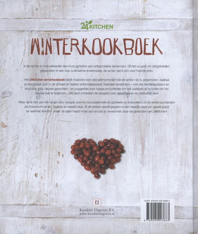Achterkant van Winterkookboek