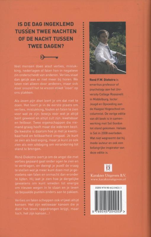 Achterkant van Als leven pijn doet