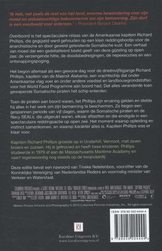 Achterkant van Overboord