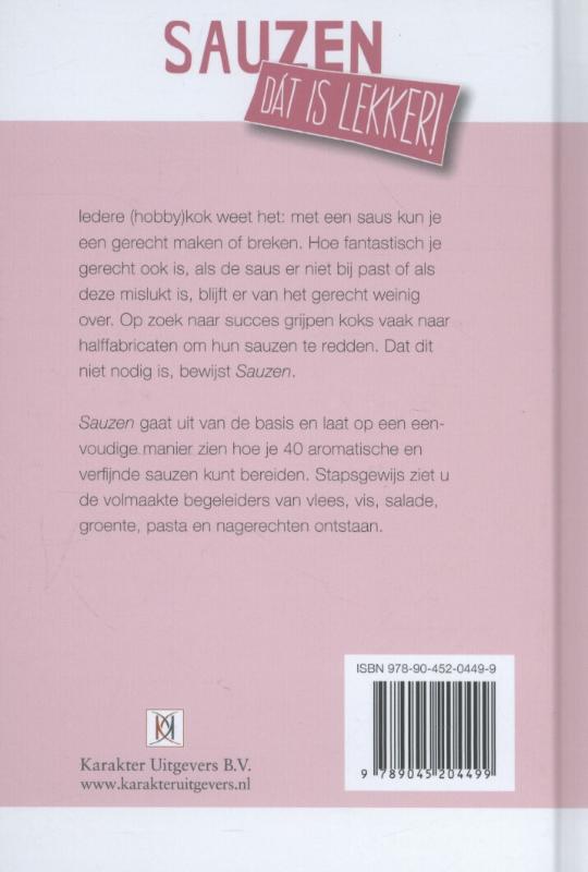 Achterkant van Sauzen