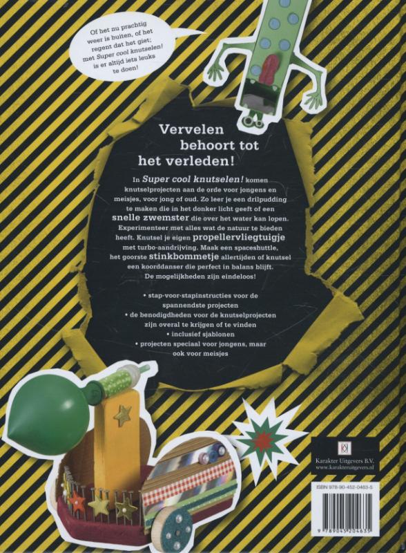 Achterkant van Super cool knutselen