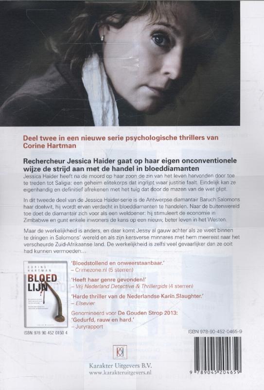 Achterkant van Glas hard