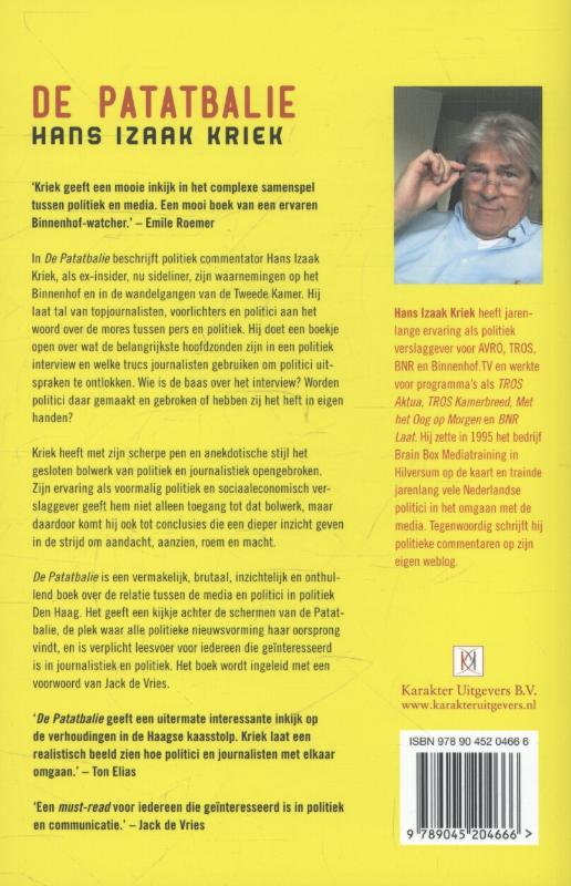 Achterkant van De patatbalie