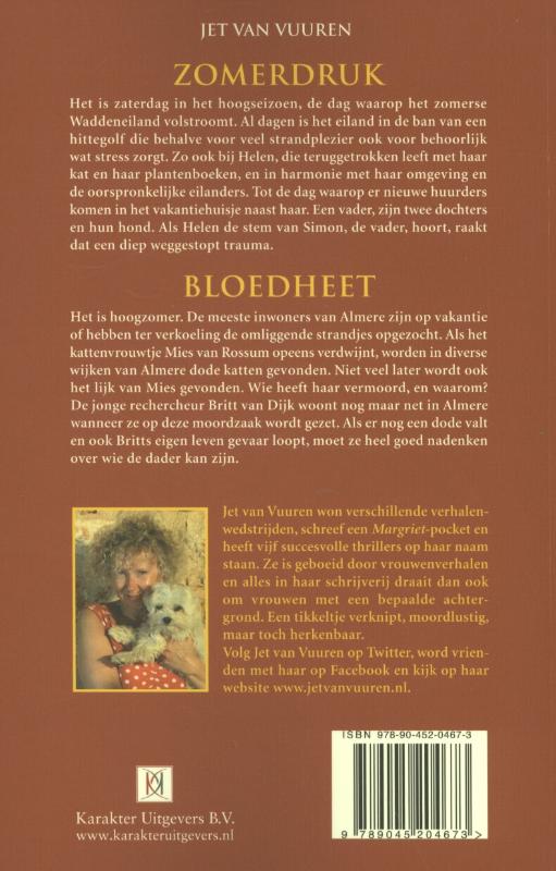 Achterkant van Omnibus zomerdruk, bloedheet