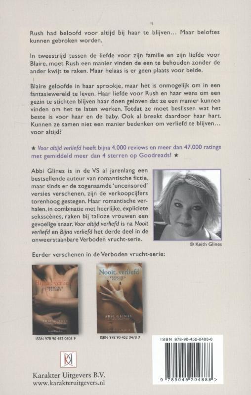 Achterkant van Voor altijd verliefd