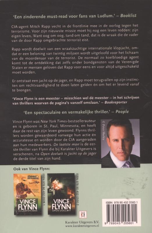 Achterkant van Jacht op de jager