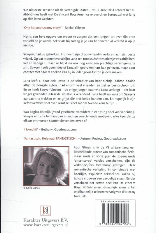 Achterkant van Gevaarlijk spel