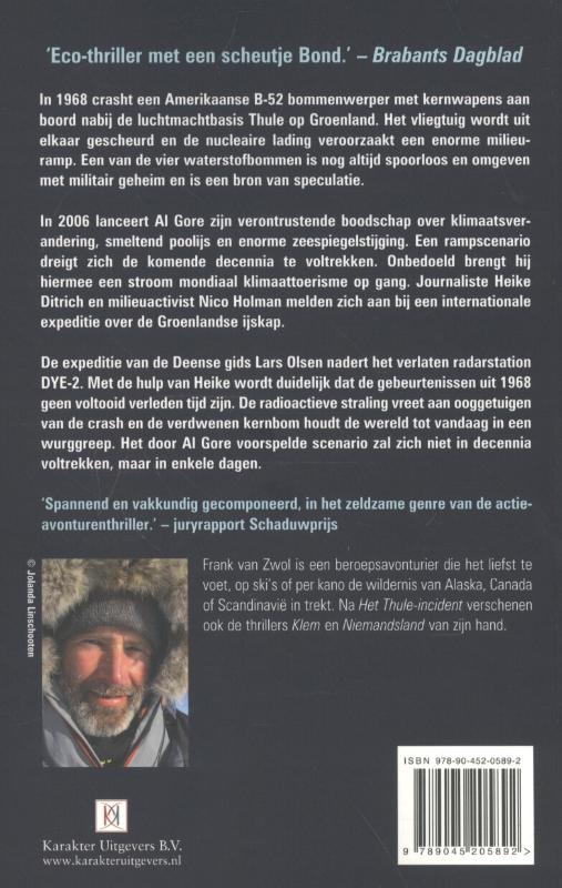 Achterkant van Het thule incident