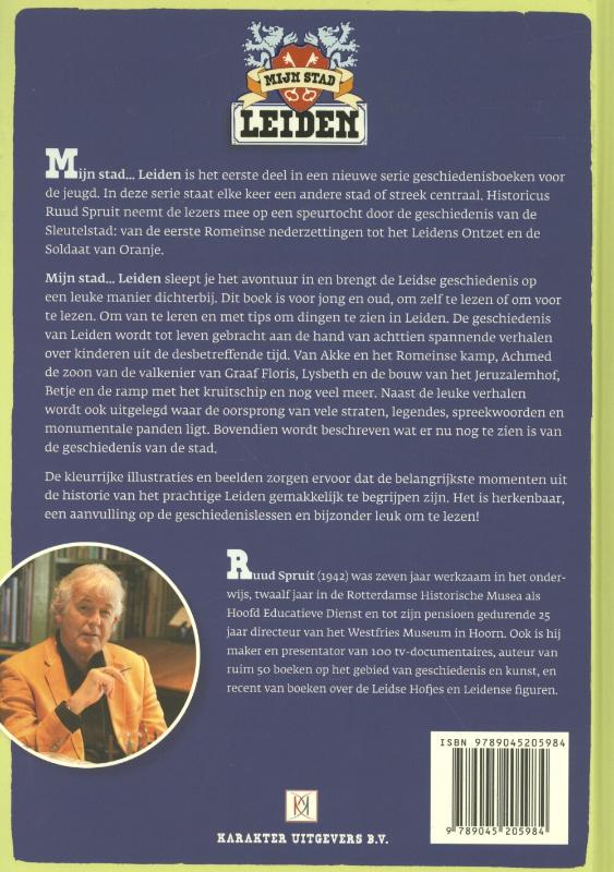 Achterkant van Leiden