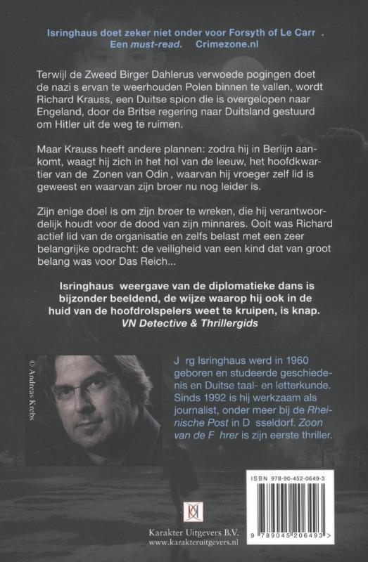 Achterkant van Zoon van de fuhrer