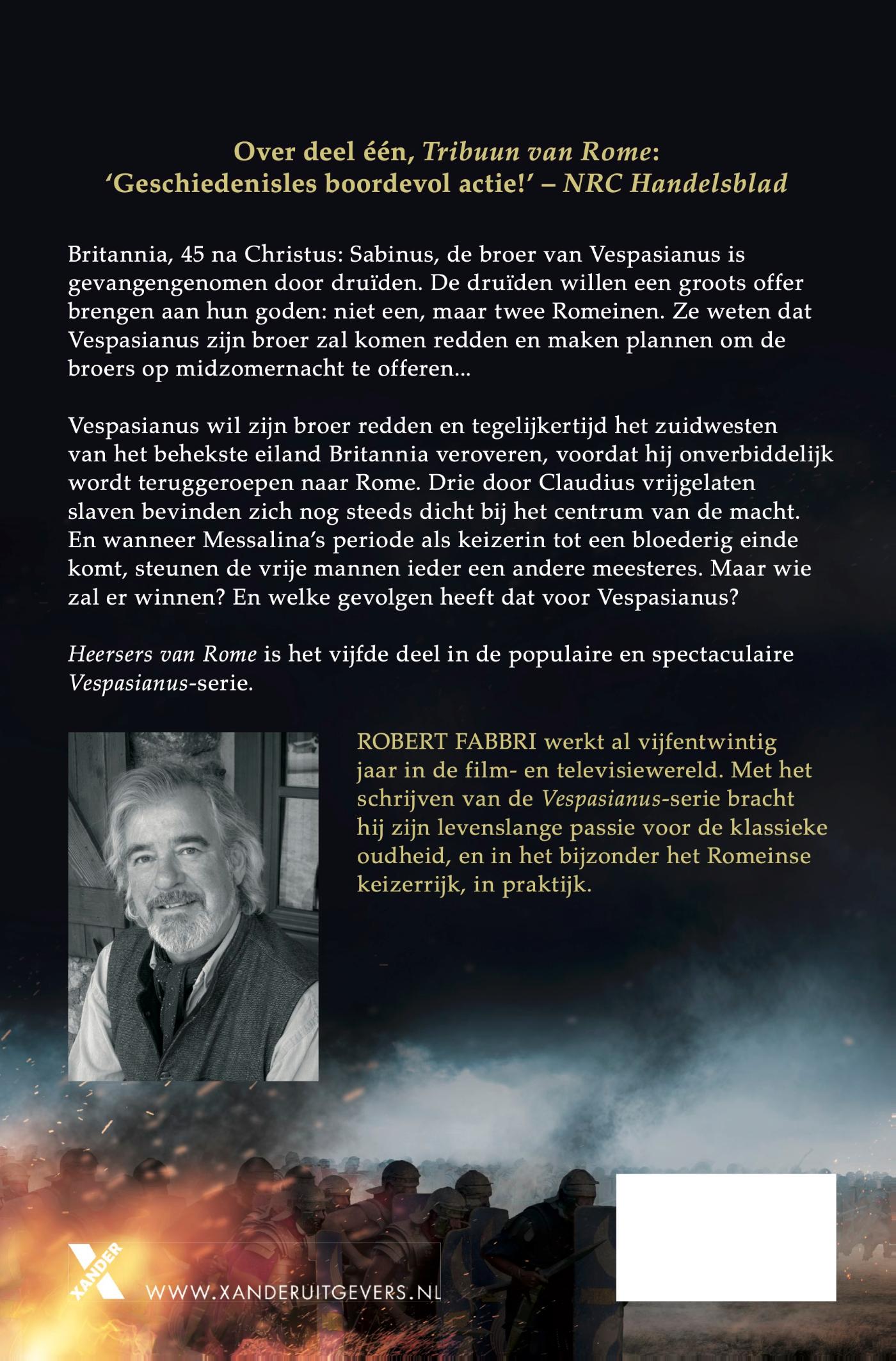 Achterkant van Heersers van Rome
