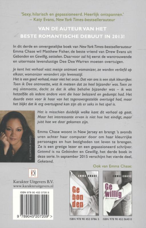 Achterkant van Getemd