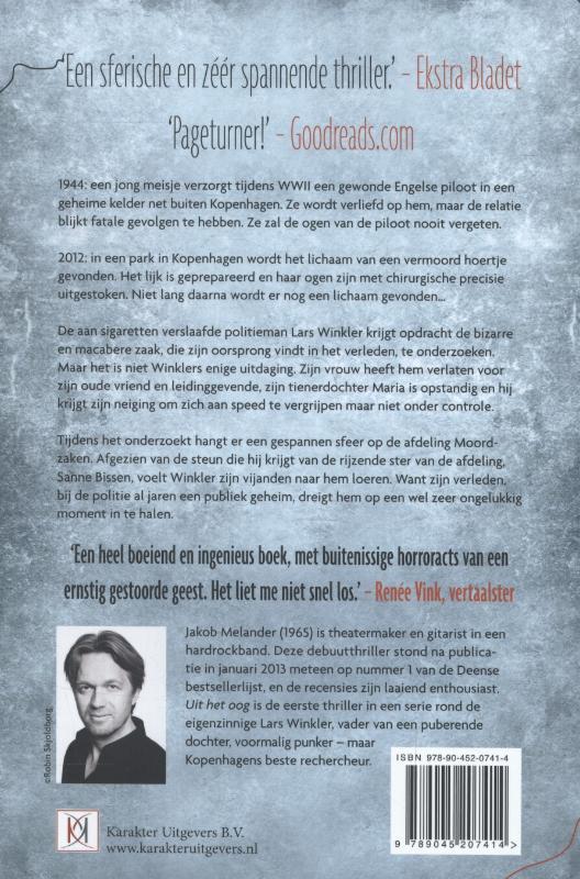 Achterkant van Uit het oog