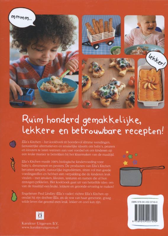 Achterkant van Ella's kitchen - Het kookboek