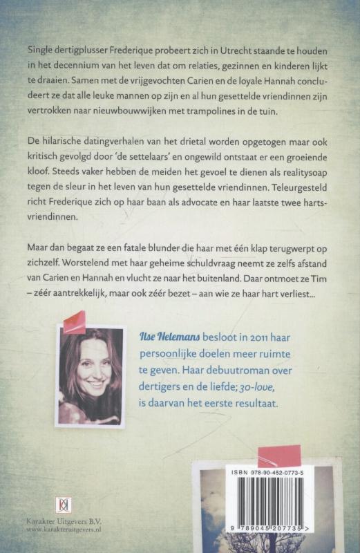 Achterkant van 30-love