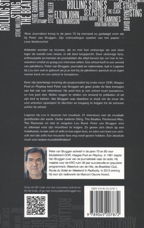 Achterkant van Logeren bij Lou