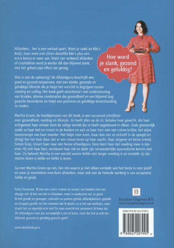 Achterkant van De afslankguru