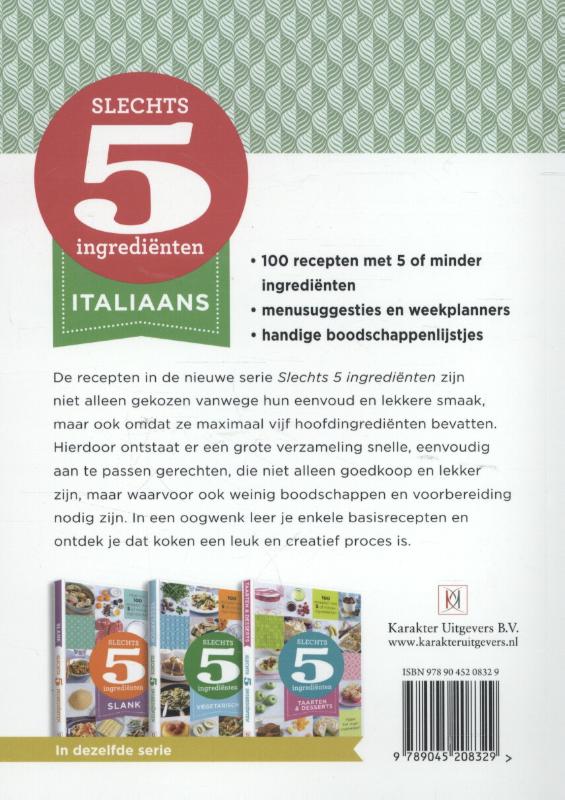 Achterkant van Italiaans