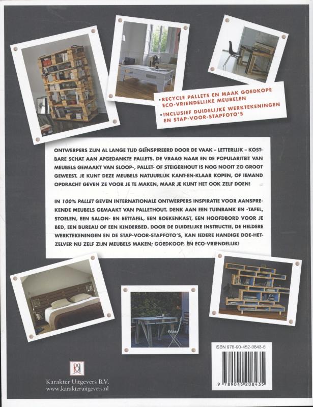 Achterkant van 100% pallet