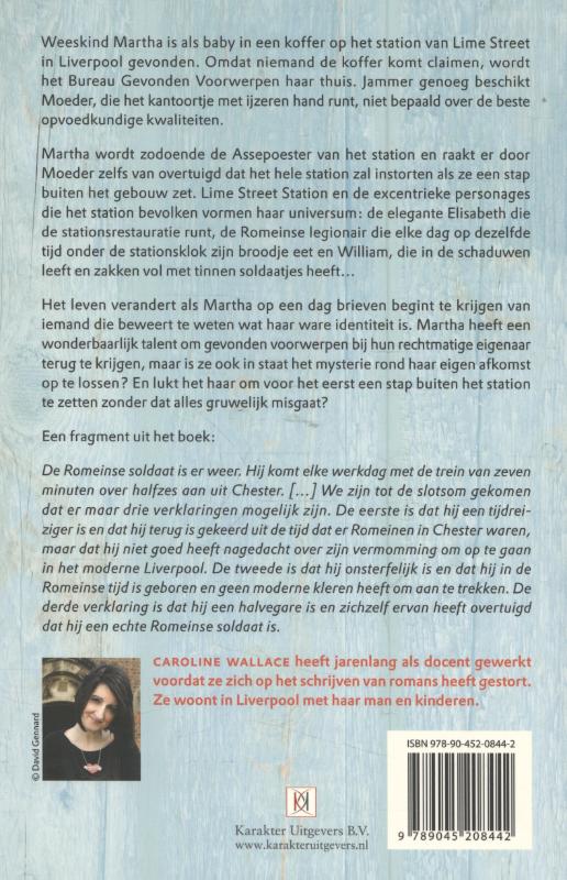Achterkant van Het bijzondere leven van Martha Vondeling