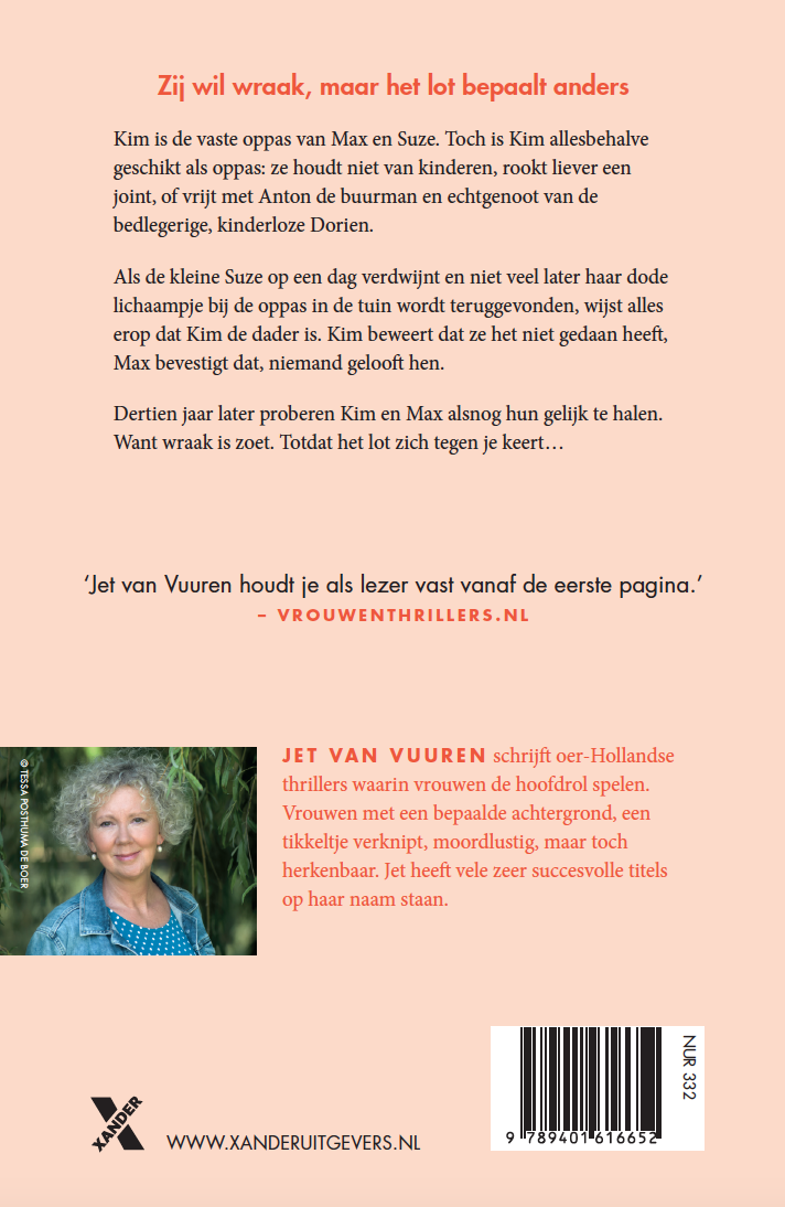 Achterkant van De oppas