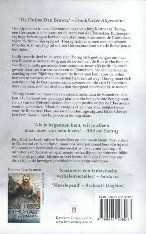 Achterkant van Wolvenbroeders