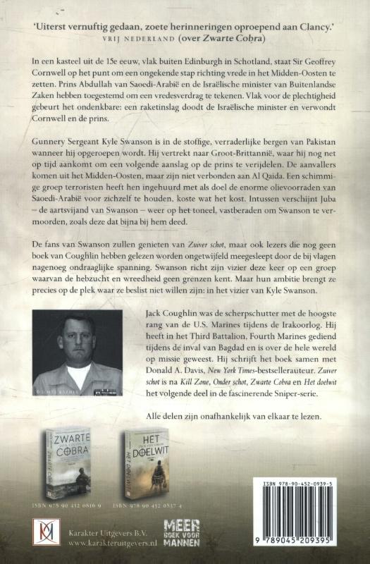Achterkant van Zuiver schot