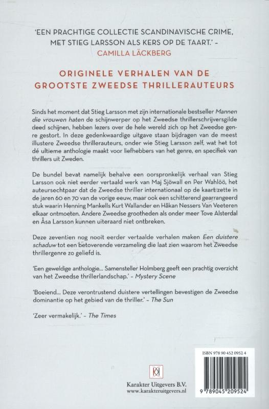 Achterkant van Een duistere schaduw