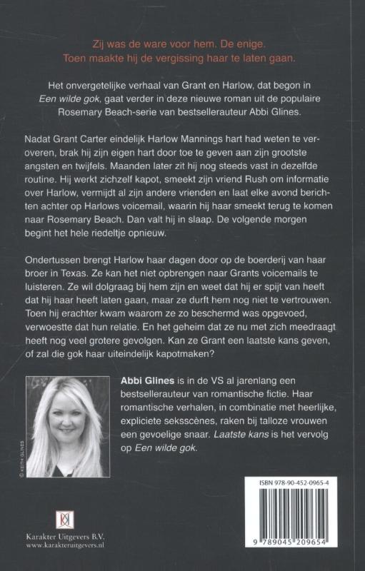 Achterkant van Laatste kans