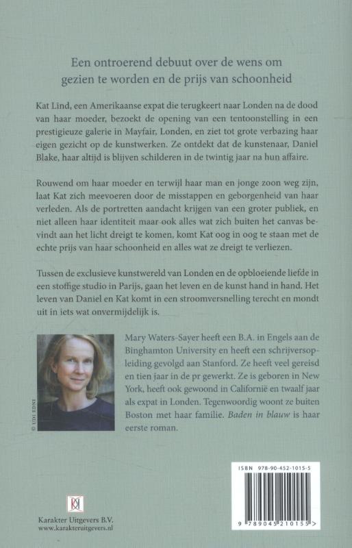 Achterkant van Baden in blauw