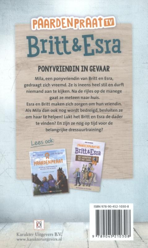 Achterkant van Ponyvriendin in gevaar