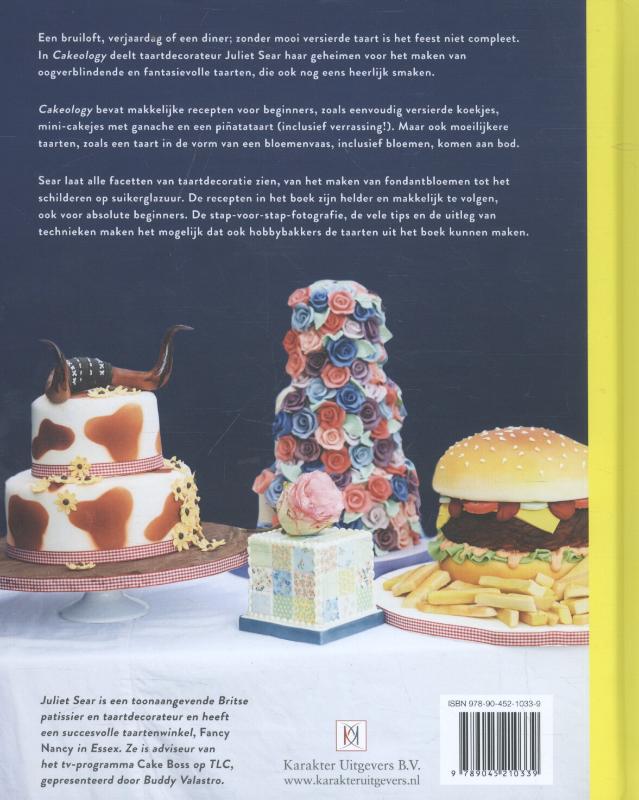 Achterkant van Cakeology