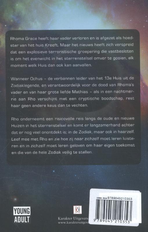 Achterkant van Dolende ster