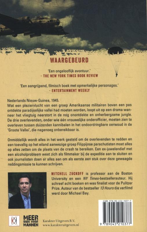 Achterkant van Verloren in het paradijs