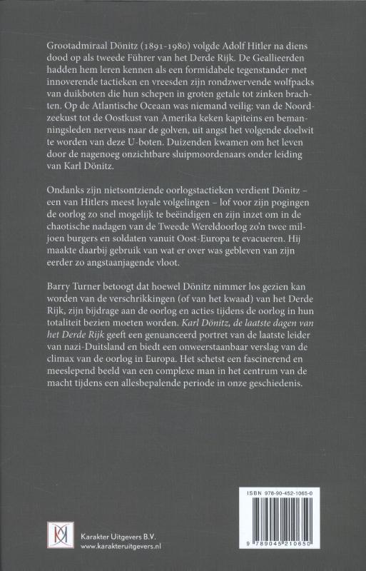 Achterkant van Karl Dönitz